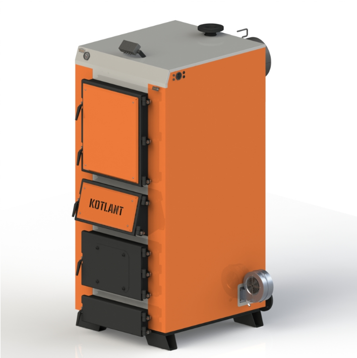 95 кВт Котел довготривалого горіння 5 мм KOTLANT-КОТЛАНТ КГУ-95 С ЭЛЕКТРОННОЙ АВТОМАТИКОЙ "TECH" C ФУНКЦИЕЙ ZPID, фото 1