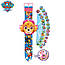 Скай Щенячий патруль Іграшка Дитячий наручний проекційний годинник для дівчинки з проектором PawPatrol Sky Рожевий, фото 2