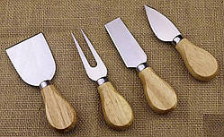 Набір ножів для сиру та нарізування Kitchen 4в1