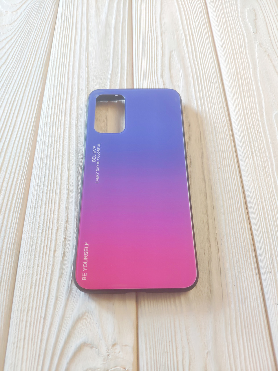 Чохол Gradient для Xiaomi Poco M3 бампер Purple-rose