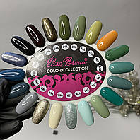 Палітра відтінків гель-лаків Elise Braun No 5 (10 мл)