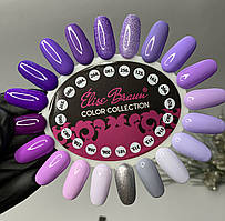 Палітра відтінків гель-лаків Elise Braun No 6 (10 мл)