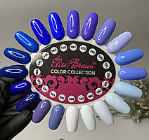 Палітра відтінків гель-лаків Elise Braun No 7 (10 мл)