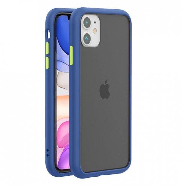 Протиударний чохол Avenger case для iPhone 12 mini (07) Blue