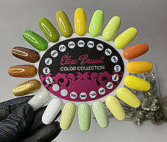 Палітра відтінків гель-лаків Elise Braun No 13 (10 мл)