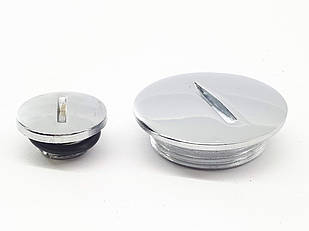 Кришки двигуна хром дитячого квадроцикла 110 125куб 2 шт.