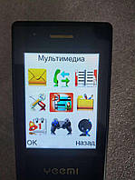 Мобільний телефон Tkexun G10-1 (Yeemi G10-1) 3G gold розкладачка з великим екраном та батареєю, фото 2