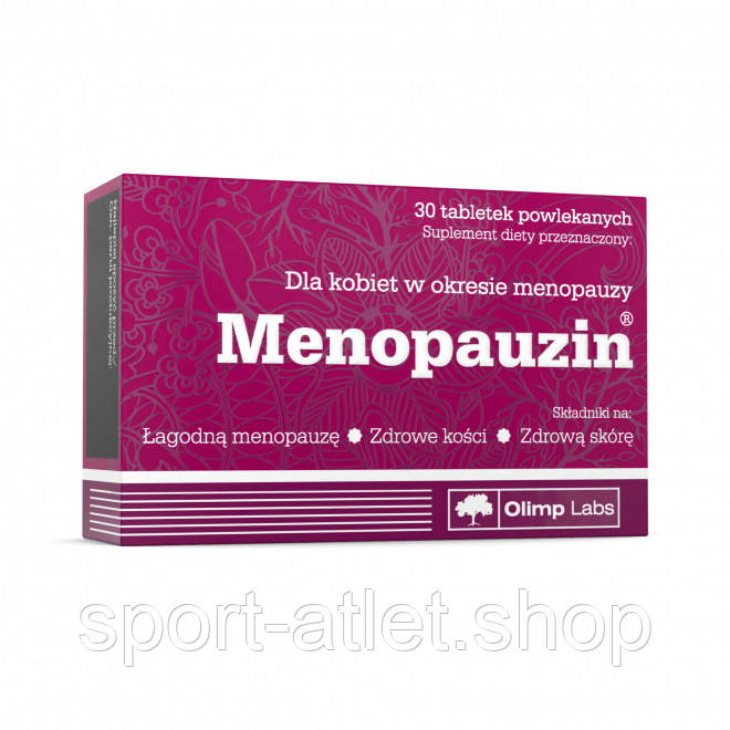 Натуральна добавка Olimp Menopauzin, 30 таблеток ТЕРМІН 02.23, фото 1