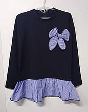 Кофта дівч Federi 750, 122 т.синій