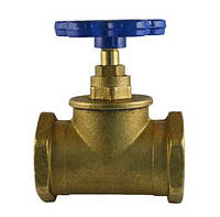 Латунний вентиль ДК 25 мм посилений.  (1")