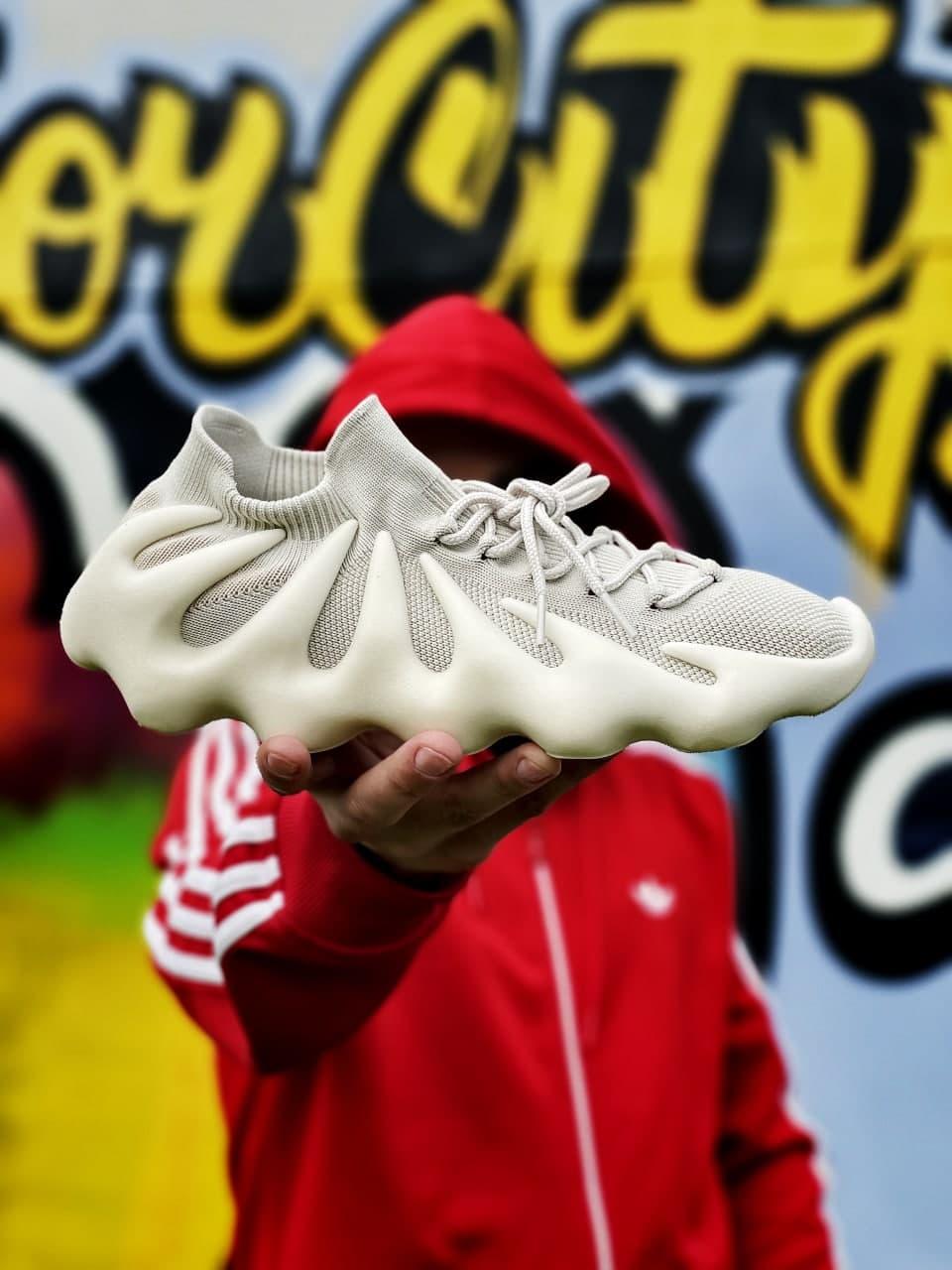 Кросівки чоловічі бежеві Adidas Yeezy 450 (06648)