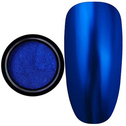 Зеркальная втирка пудра №12 синий, фото 1