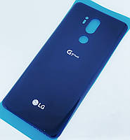 Задня кришка для LG G710 G7 ThinQ, синя, New Moroccan Blue, оригінал (Китай)