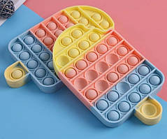 Антистрес Pop It Поп Іт Пупирка ЯКІСНА іграшка з бульбашками - морозиво IceCream