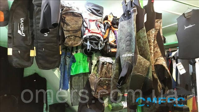 Гермосумки, сумки для спорядження, сітки для морепродуктів в Магазині Омерс Магазин Омерс Харків