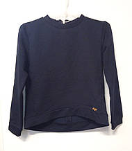 Обманка 2-ка (кофта+майка з мережевом) Federi 738, 146 т.синій