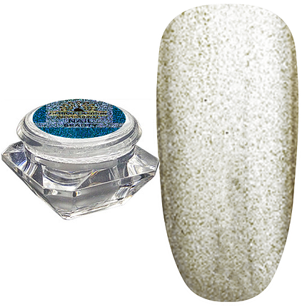 Дзеркальна пудра Flash Silver Global Fashion, срібло, фото 1