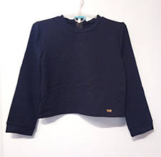 Обманка 2-ка дівч. (кофта+футболка) Federi 723, 134 т.синій з білим