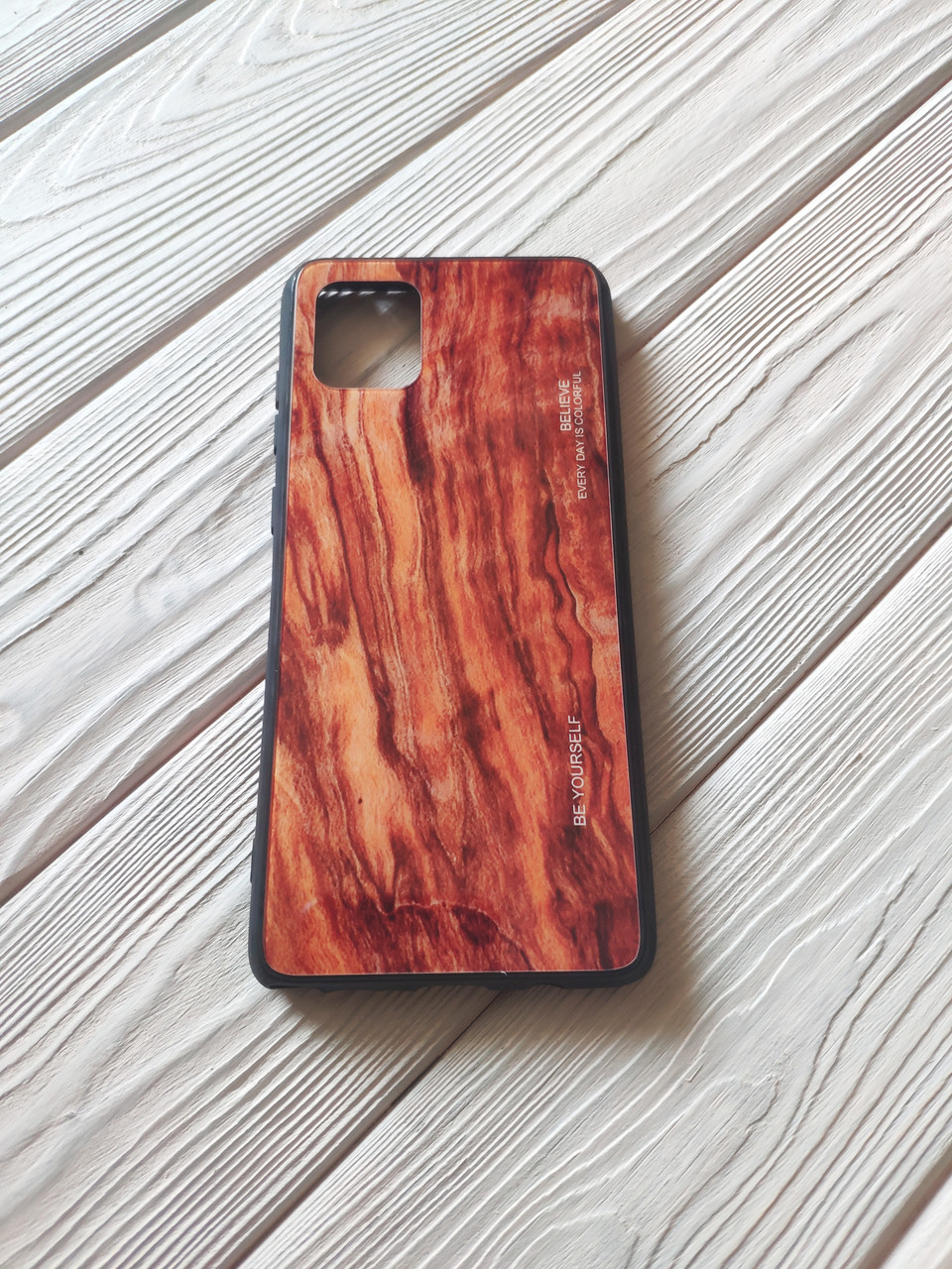 Чохол Gradient Wood для Samsung Galaxy Note 10 Lite / N770F бампер Pear tree