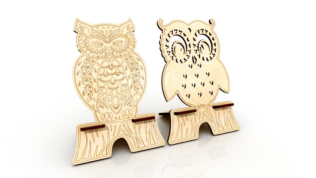 Підставки під телефони з совами., фото 1