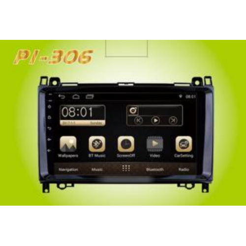Автомагнітола 2DIN ANDROID 10.0 3/32 GB Pi 306 MERCEDES