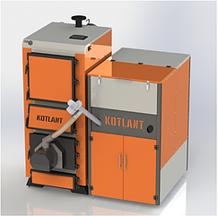 75 кВт Пелетний котел 5 мм сталь KOTLANT-КОТЛАНТ КГУ PELLETS-75 С ГОРЕЛКОЙ OXI