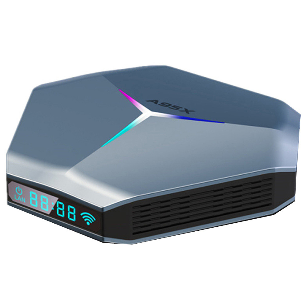 AV ТВ-бокс A95X F4 4/32 Amlogic S905x4 та Android 10 + настроювання під ключ