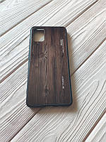 Чохол Gradient Wood для Samsung Galaxy A51 2020 / A515F Dark ash