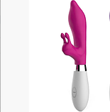 Подвійний вібратор із відростком, стимулятор для клітора та вагіни, інтимні іграшки для жінок, фото 3