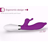 Подвійний вібратор із відростком, стимулятор для клітора та вагіни, інтимні іграшки для жінок, фото 2