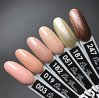 Палітра відтінків гель-лаків Elise Braun No 27 (10 мл)