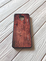 Чохол Gradient Wood для Xiaomi Redmi Note 9S / Note 9 Pro Dark walnut