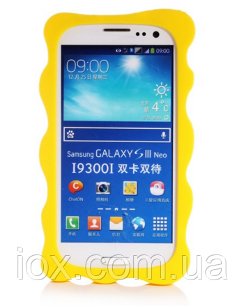 Силиконовый чехол Губка Боб c языком для Samsung Galaxy S3 i9300 - фото 2 - id-p186951309