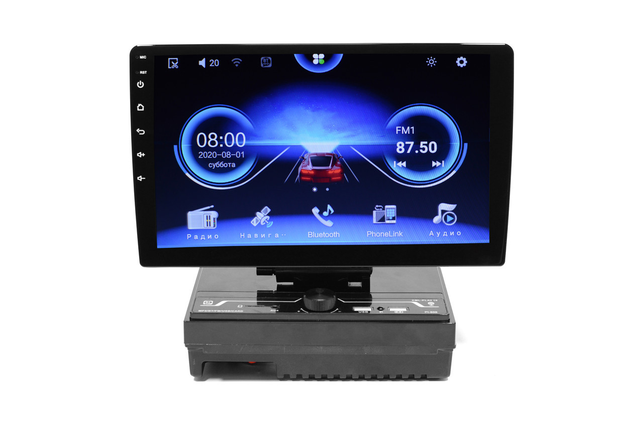 Магнітола Pi-808 2DIN 10" на Android GPS Bluetooth Wi-Fi