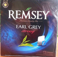 Чай Earl Grey чорний strong REMSEY, 75 пак