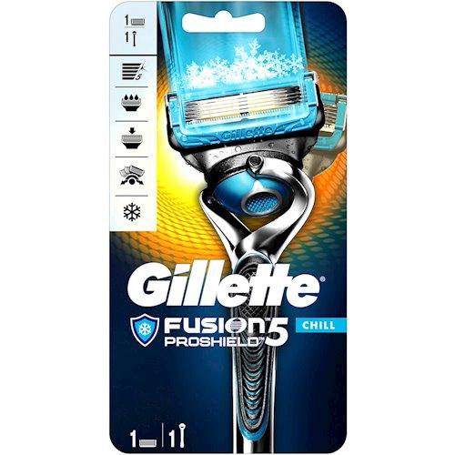 Станок Gillette Fusion Proshield CHILL (1) Flex Ball - фото 1 - id-p369077709