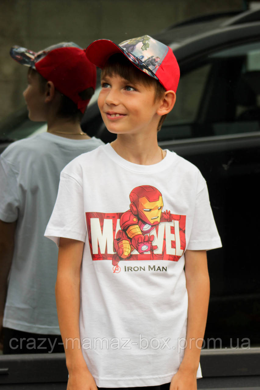Дитяча футболка Марвел Айронмен Залізна людина 9 років