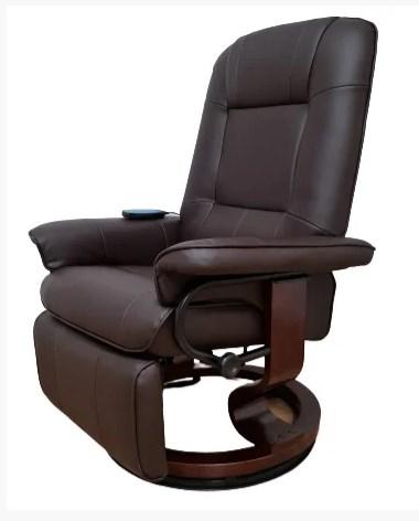 Кресло с массажем и подогревом Prestige 02 Brown Poland - фото 10 - id-p1448175488