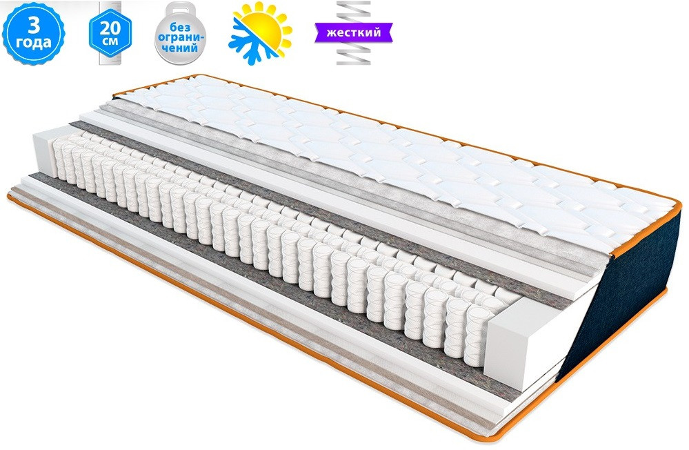 Ортопедичний матрац  Denim Indigo / Індіго TM EMM