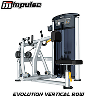 Профессиональный тренажер рычажная тяга с упором в грудь IMPULSE Evolution Vertical Row