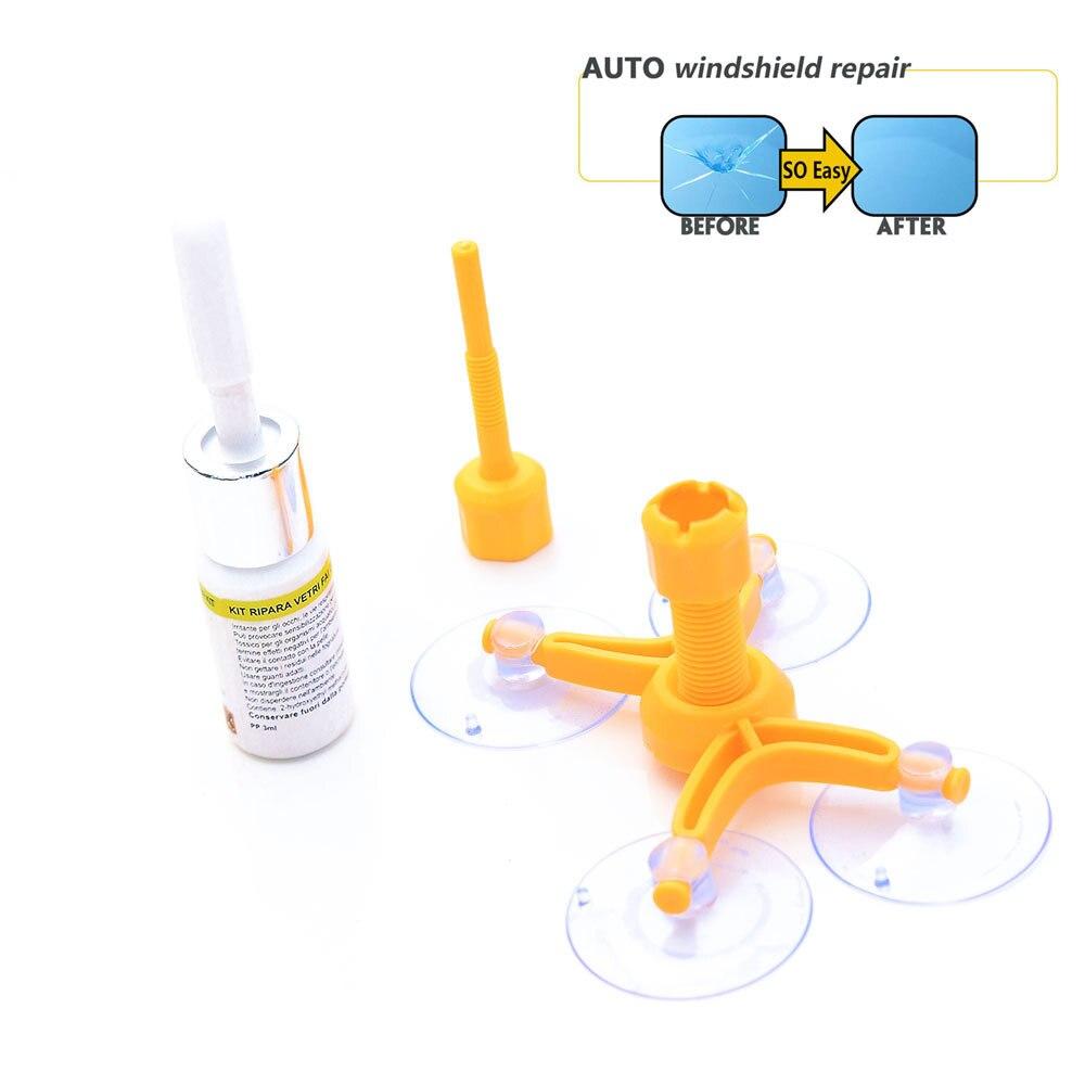 Набор для ремонта сколов трещин лобового стекла Windshield Repair Kit - фото 2 - id-p1448203234