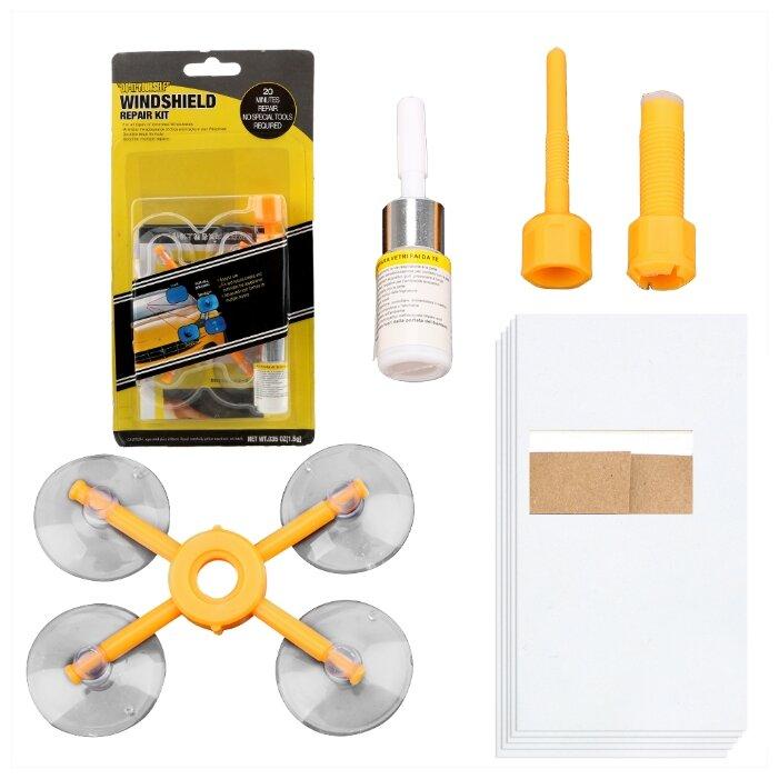 Набор для ремонта сколов трещин лобового стекла Windshield Repair Kit - фото 3 - id-p1448203234