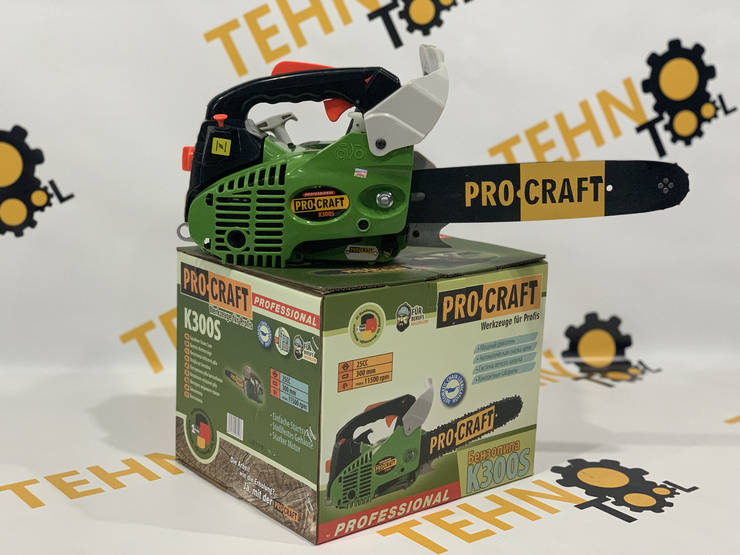 Бензопила Procraft K300S (шина 30 мм), фото 1