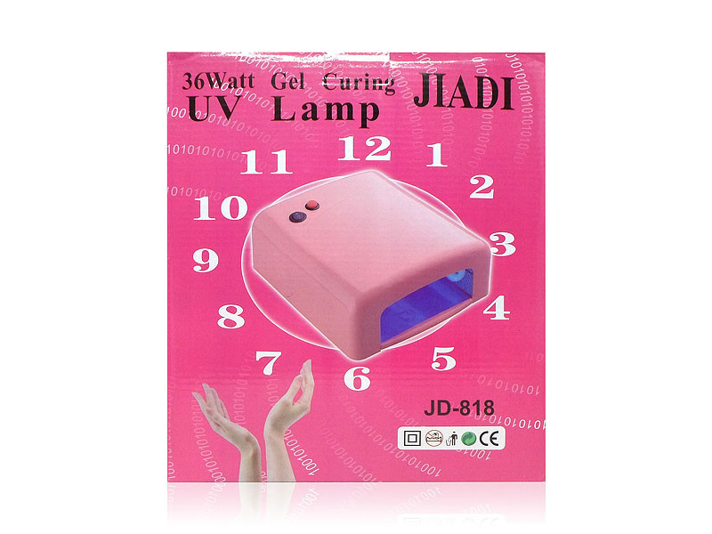Лампа УФ косметична LAMP-818-UV 16шт 9151