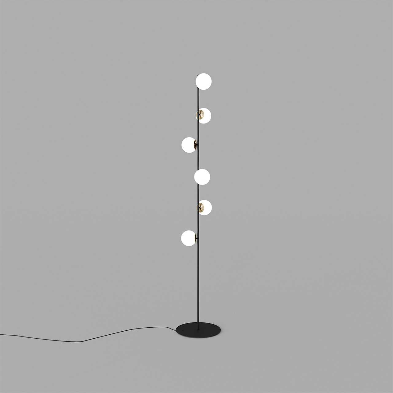 Торшер BL 1502-6P BK, фото 1