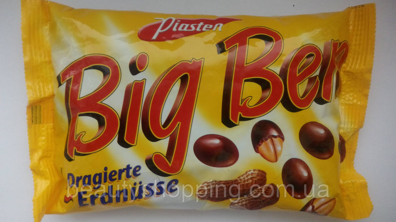 Big Ben арахіс у молочно-коричневому шоколаді 250 г Німеччина