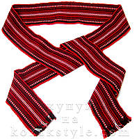 Пояс крайка велика червона  190×7 см