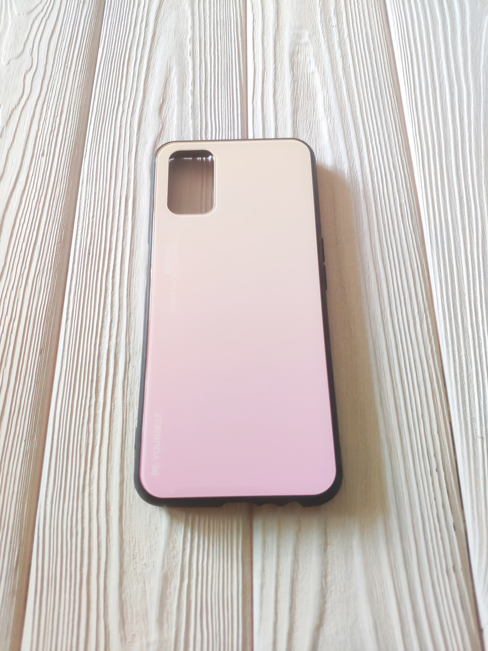 Чохол Gradient для Oppo A52 gold-pink