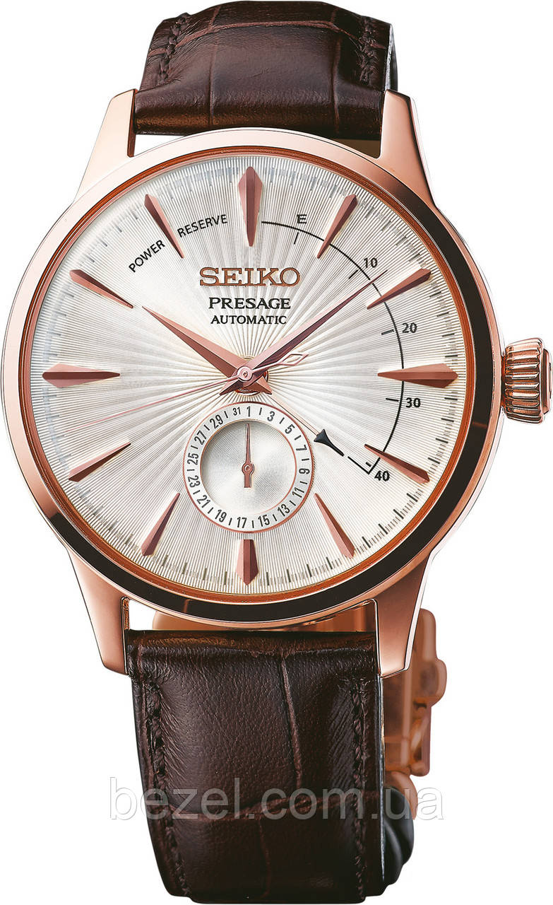 Чоловічий годинник Seiko SSA346J1 (SARY082) Presage Automatic Coctail Time