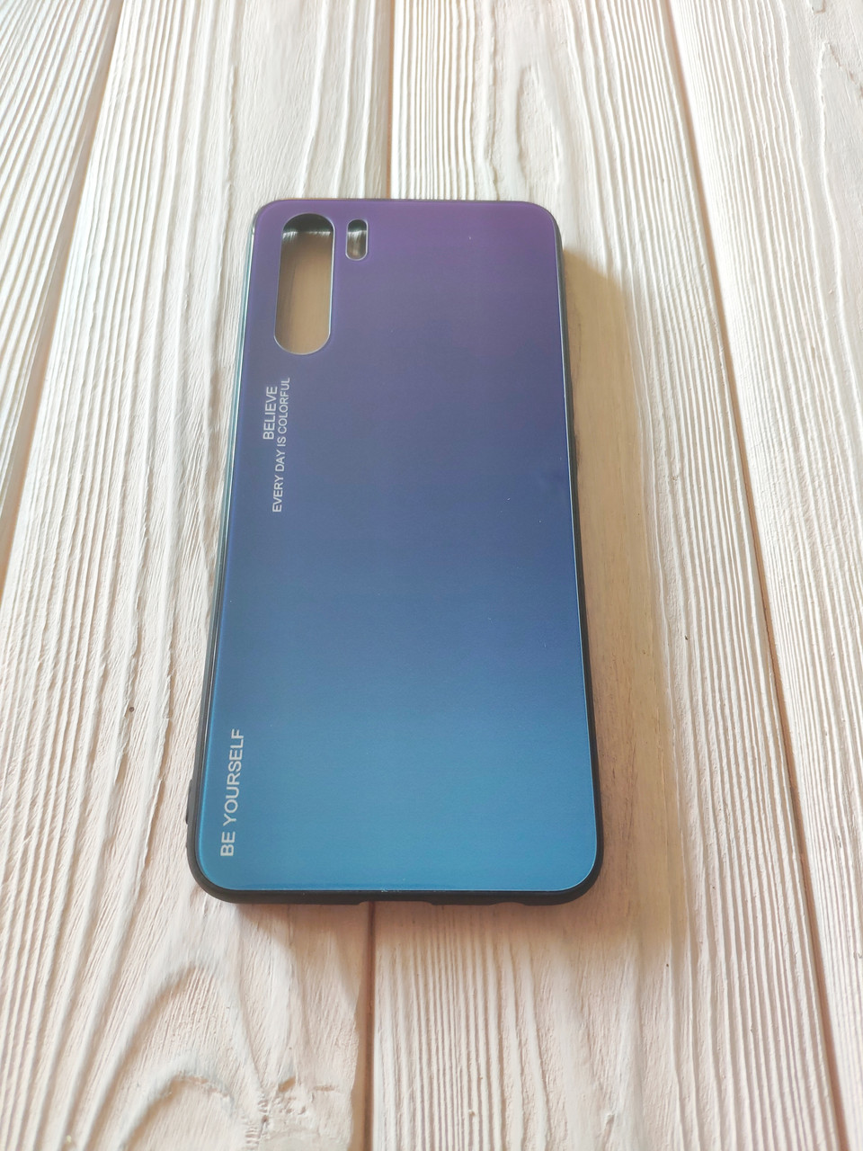 Чохол Gradient для Oppo A91 purple-blue